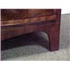 Image 3 : Henredon banded mahogany bowfront chest of drawer