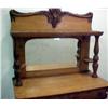 Image 2 : Oak sideboard; applied decoration to cornice; ove
