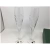 Image 2 : Set of 4 Crystal Flutes