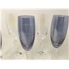 Image 2 : Iris and Blue Glass Flutes (8 Ct)