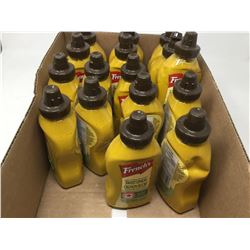 Lot of French's Sweet Onion Mustard (16 x 325 ml)
