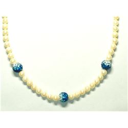 $120 Sterling Silver Pearl Necklace
