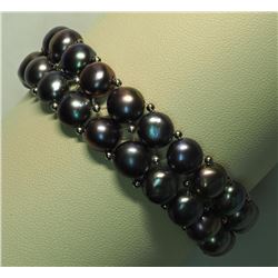 Freshwater Pearl Flexible Bracelet