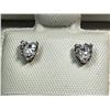 Image 1 : $100 14 KT Gold CZ Earrings (4mm)
