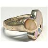 Image 2 : $250 Silver Mother of Pearl Ring (app 8g)