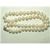 Image 3 : $120 Sterling Silver White Rice Pearl Necklace