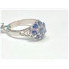 Image 2 : $250 Silver Sapphire Ring (app 4.7g)