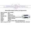 Image 1 : 30.40 ct.Natural Rectangle Cushion Cut Aquamarine