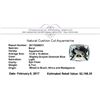 Image 2 : 5.71 ct.Natural Cushion Cut Aquamarine