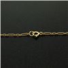 Image 9 : 10k Yellow Gold and Silver Carved Amethyst Dangle Necklace