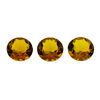 Image 1 : 15.12 ctw.Natural Round Cut Citrine Quartz Parcel of Three