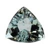 Image 1 : 4.05 ct.Natural Trilliant Cut Aquamarine