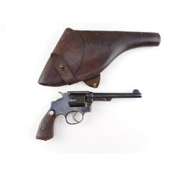 WWII ERA, SMITH & WESSON , MODEL: 1905 4TH CHANGE  , CALIBER: 38 S &W
