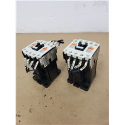 (2) Fuji Electric 4GC0H0 SC-5-1/G Contactor