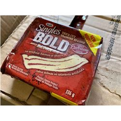 Case of Kraft Singles Thick Cut Bold Bacon Cheese Slices (24 x 336g)