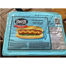 Case of Frozen Swift Bratwurst Dinner Sausage (24 x300g)