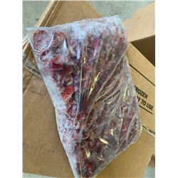 Case of Frozen McCain Jon-Lin Fire Roasted 1/2" Diced Red Peppers (5.44kg)