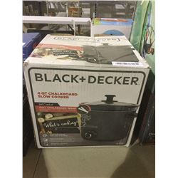 Black and Decker 4QT Chalkboard Slow Cooker