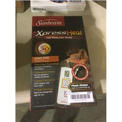 Sunbeam Xpress Heat Heating Pad
