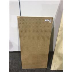 Lot of 10 - 1/4" x 2 x 4 ft Pegboard