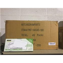 Case of MenjiPeel and Seal Security Envelopes (48ct)