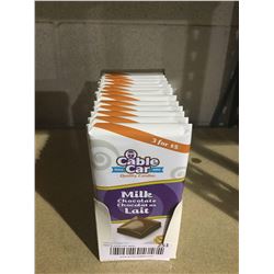 Cable Car Milk Chocolate Bars (12 x 100g)