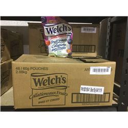 Case of Welch's Fruit Snacks (48 x 60g)