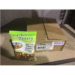 Case of Nature's Bounty Butter Toffee Peanuts (8 x 130g)