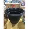 Image 1 : Lot of 4 Black Garden Planters