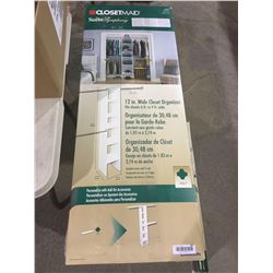 ClosetMaid 12" Wide Closet Organizer