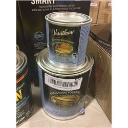 Lot of 2 paint and stain varathane
