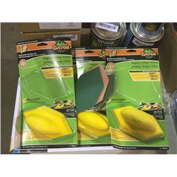 Lot of Zip multi surface sanding tools with inserts