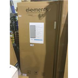 Elements 36 inch white sliding patio door