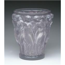 LALIQUE BACCHANTES VASE