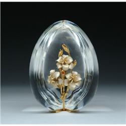 STEUBEN LILIES SCULPTURE