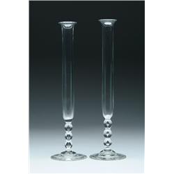 IMPORTANT STEUBEN BUD VASES