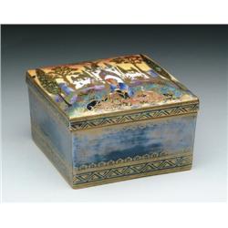 WEDGWOOD FAIRYLAND LUSTRE COVERED BOX