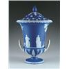 Image 1 : DOUBLE-HANDLED WEDGWOOD BOUGH POT