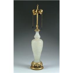 STEUBEN ACID CUT BACK LAMP BASE