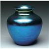 Image 1 : STEUBEN BLUE AURENE VASE