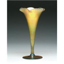 STEUBEN TRUMPET VASE