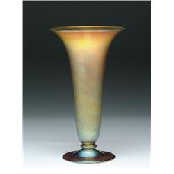 STEUBEN TRUMPET VASE