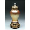 Image 1 : GOLD IRIDESCENT MANTLE LAMP