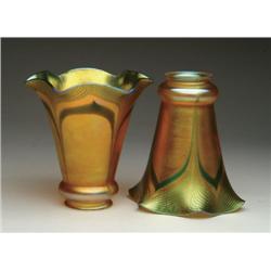 STEUBEN ART GLASS SHADE