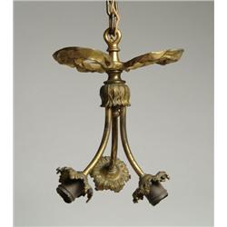 THREE LIGHT CEILING FIXTURE