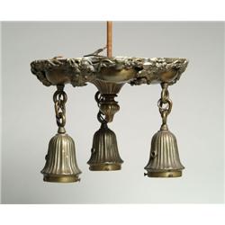 THREE LIGHT CEILING FIXTURE