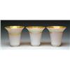 Image 1 : THREE QUEZAL ART GLASS SHADES