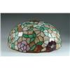 Image 1 : LEADED GLASS LAMP SHADE