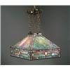 Image 1 : STAINED GLASS CHANDELIER