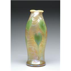 TIFFANY DECORATED VASE